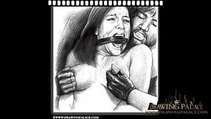 DrawingPalace Amazing realistic cartoon drawings of BDSM and fetish porn